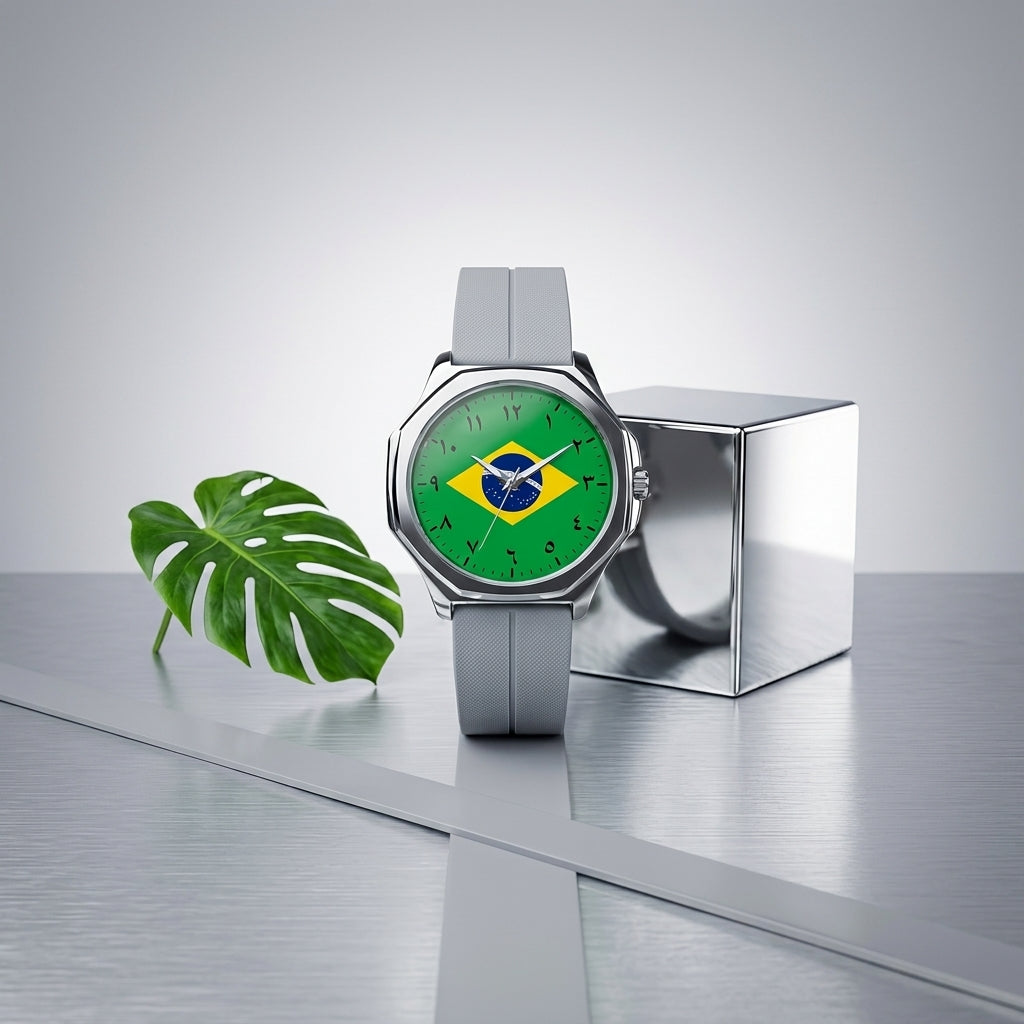 Brazil FIFA World Cup 2026 Watch - China Fiber Belt