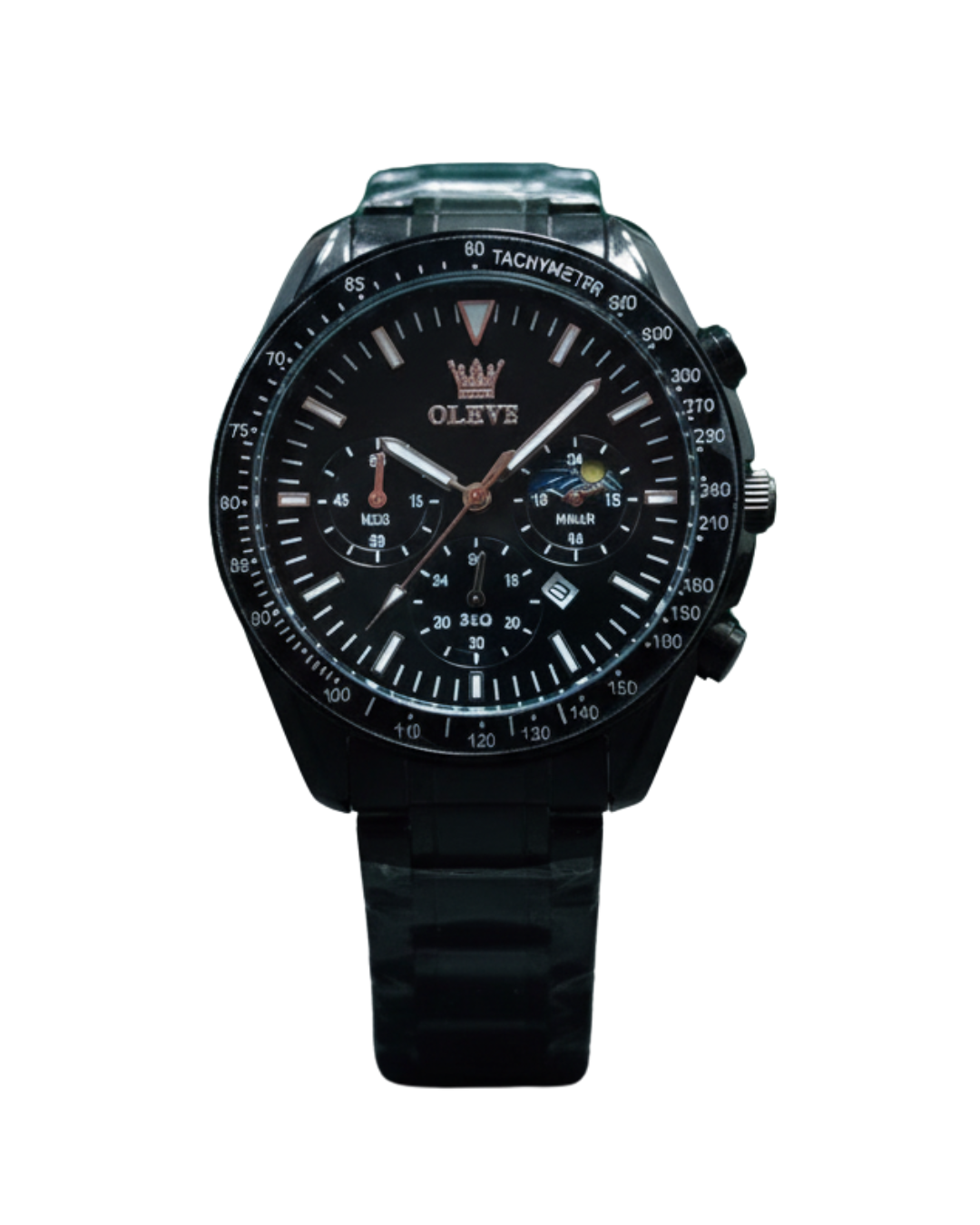 OLEVS MT-12203 Black Dial Premium Analog Watch for Men