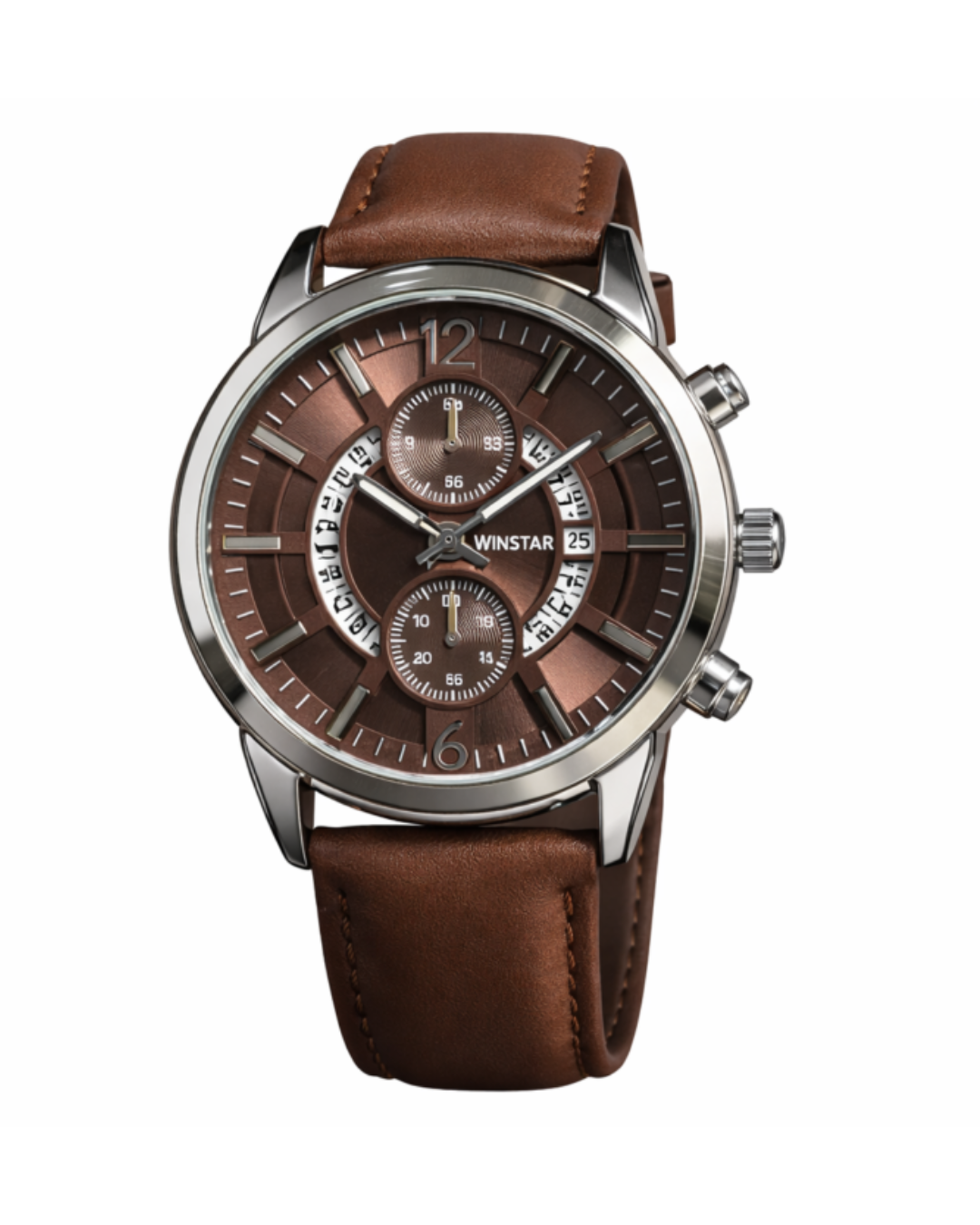 Winstar 913632 Brown Dial Men's Watch
