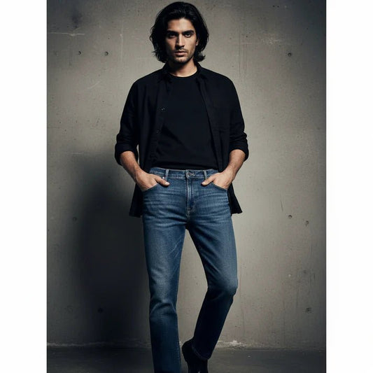 DARK NIGHT FADE BLUE - Relaxed Fit - Bangladesh Business Club