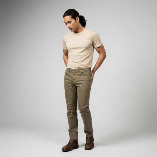 Khakhi Denim Relaxed fit Jeans - Bangladesh Business Club