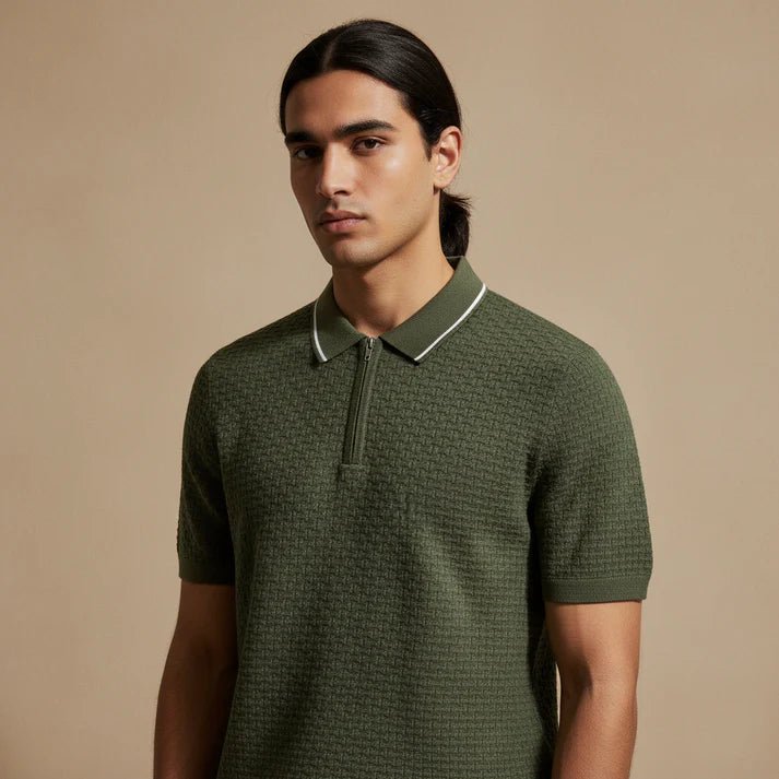 Olive Knitted Texture with JIP - Bangladesh Business Club