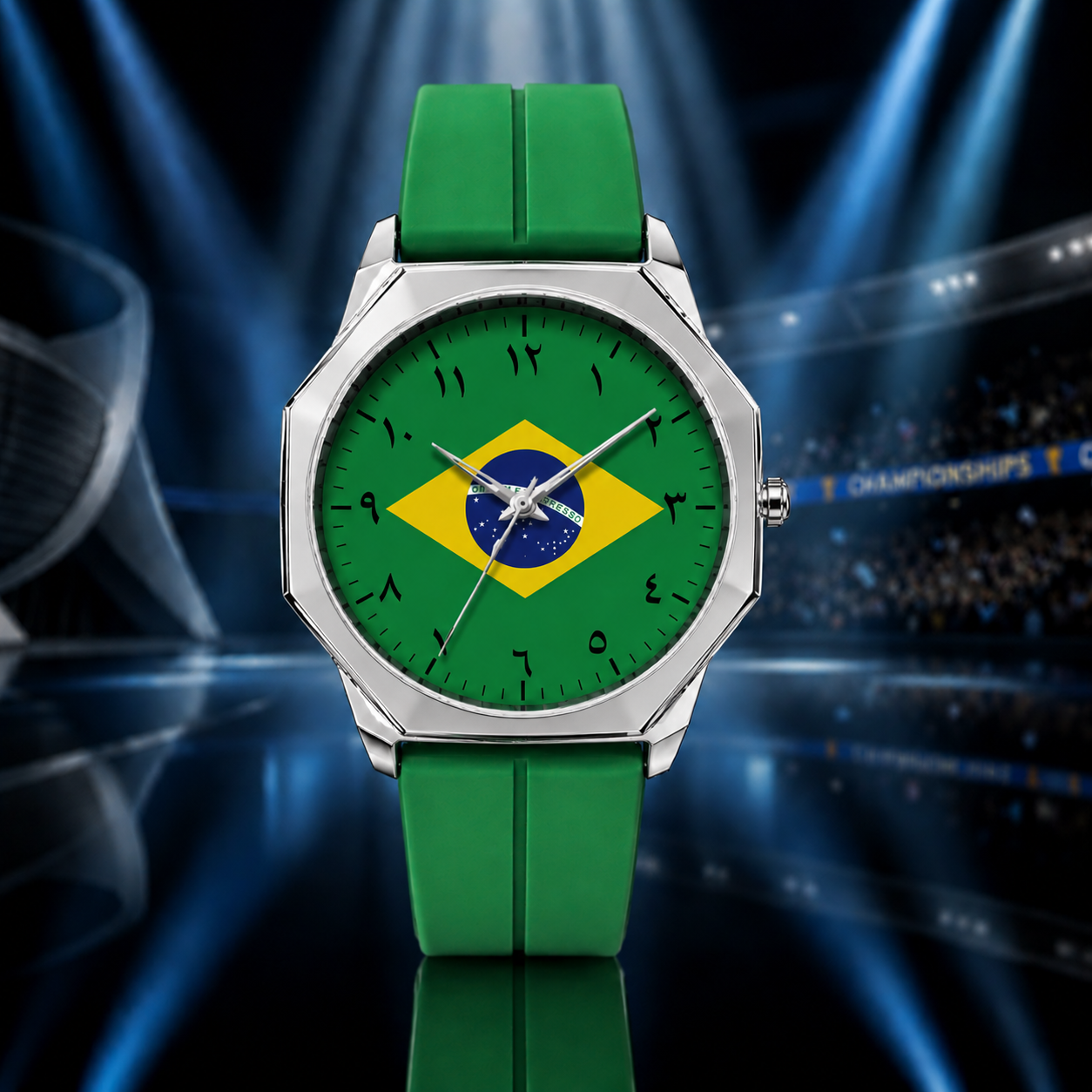 Brazil FIFA World Cup 2026 Watch - China Fiber Belt