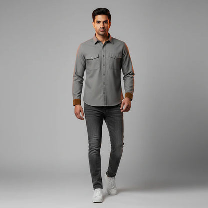 Charcoal Denim Jeans - Slim Straight 3