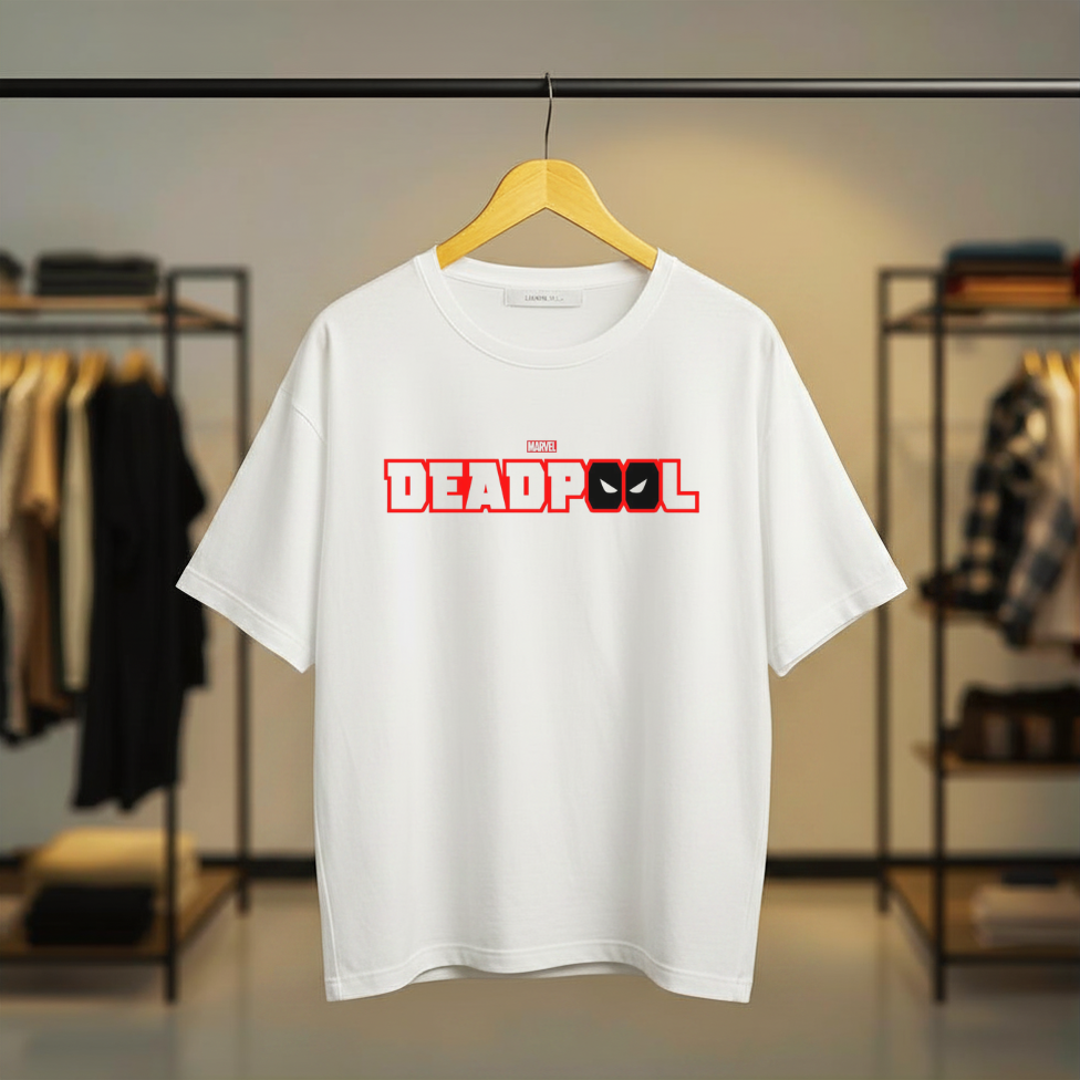 Deadpool Graphic Black T-Shirt