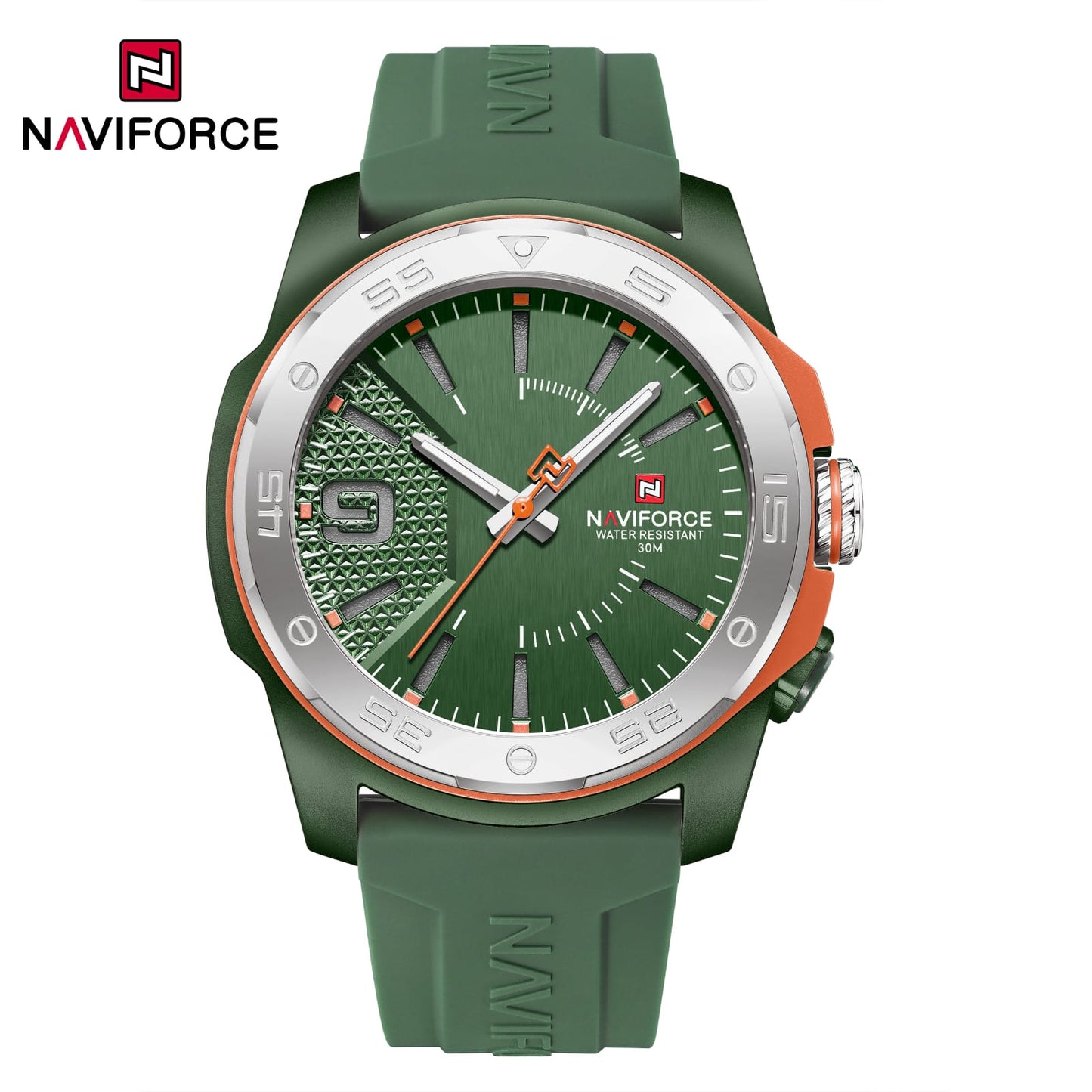 NAVIFORCE NF7112 Men's Quartz Watch Sage Green
