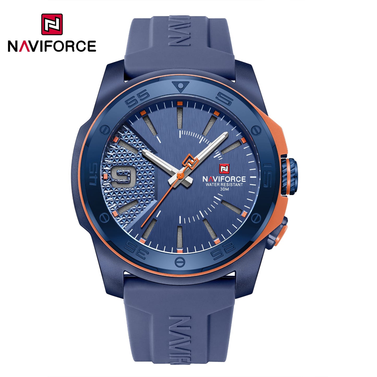 NAVIFORCE NF7112 Men's Quartz Watch  navy blue