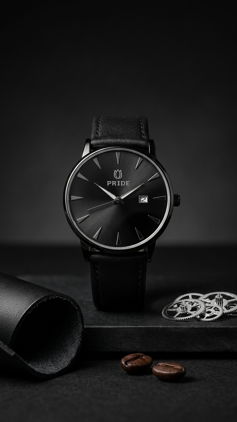 PRIDE_MT-A3898_Legacy_Edition_-_Premium_Men_s_Leather_Watch_Black