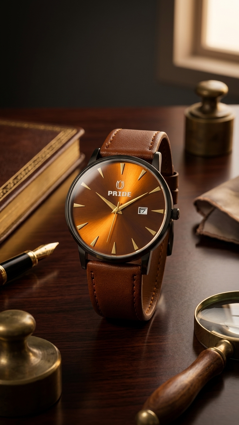 PRIDE_MT-A3898_Legacy_Edition_-_Premium_Men_s_Leather_Watch_Brown