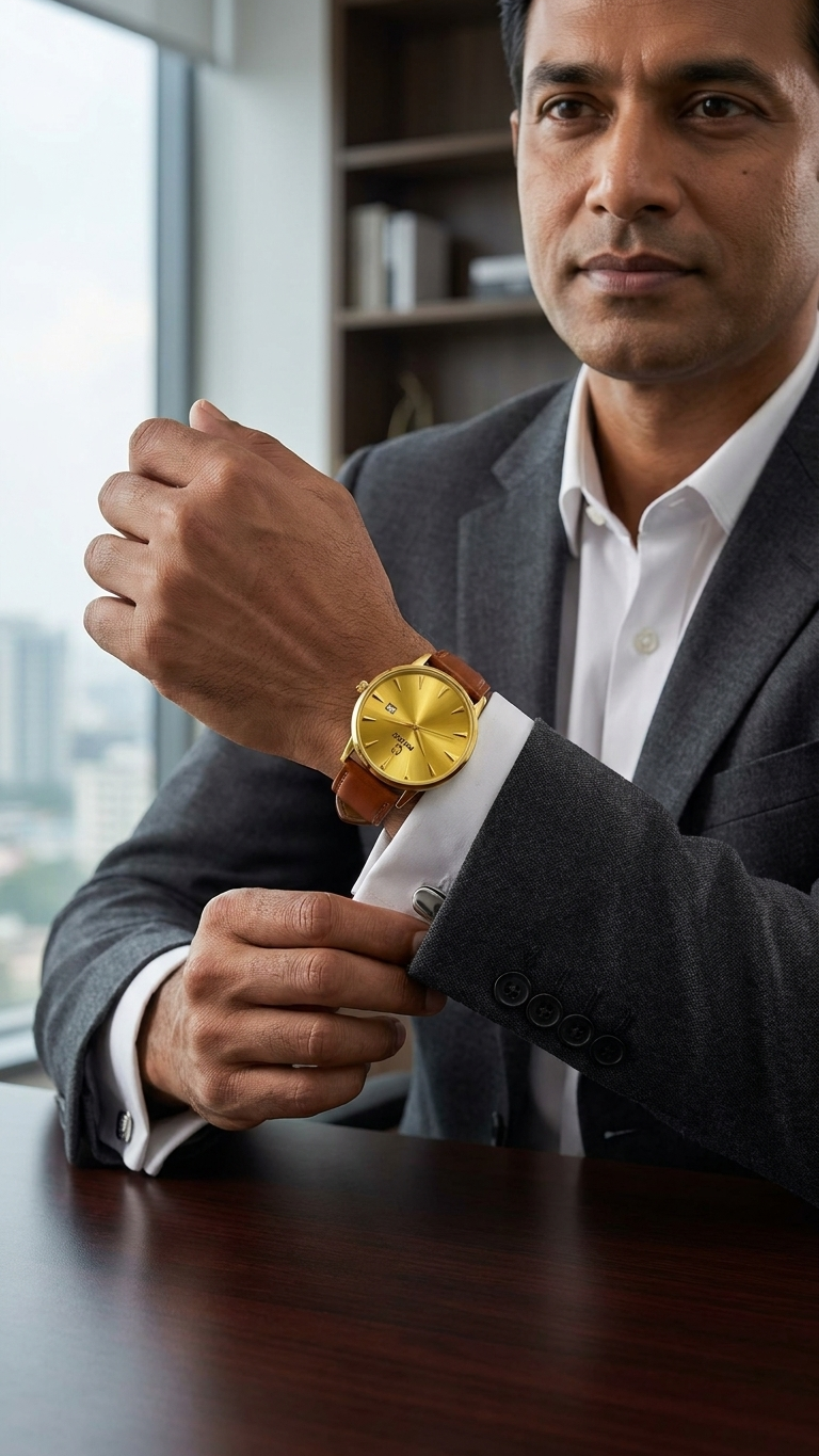PRIDE_MT-A3898_Legacy_Edition_-_Premium_Men_s_Leather_Watch_Golden