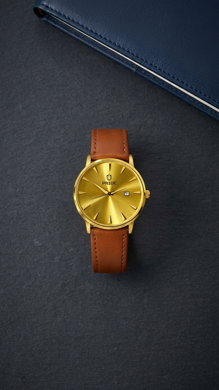 PRIDE_MT-A3898_Legacy_Edition_-_Premium_Men_s_Leather_Watch_Golden
