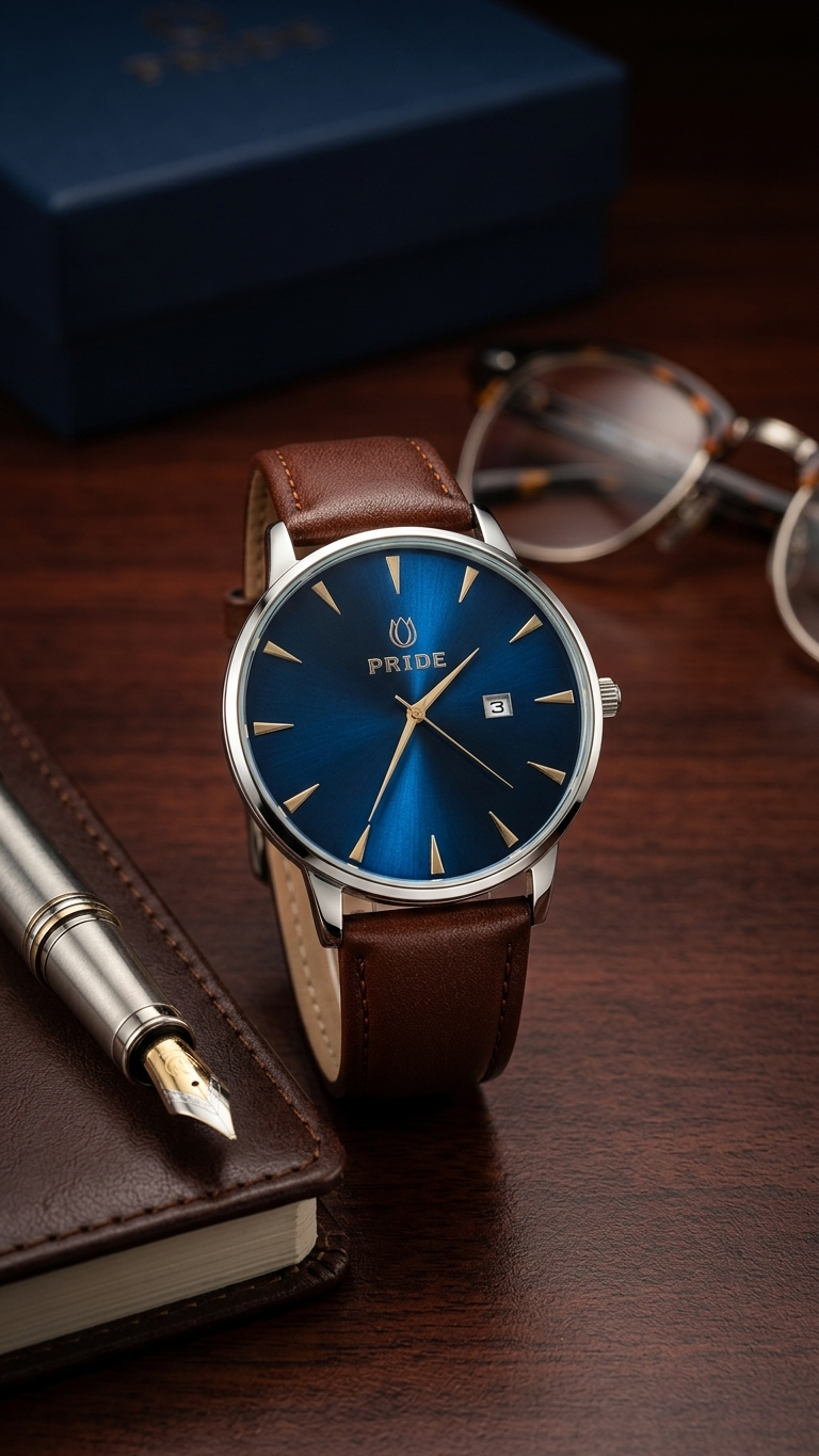 PRIDE_MT-A3898_Legacy_Edition_-_Premium_Men_s_Leather_Watch_Royal Blue