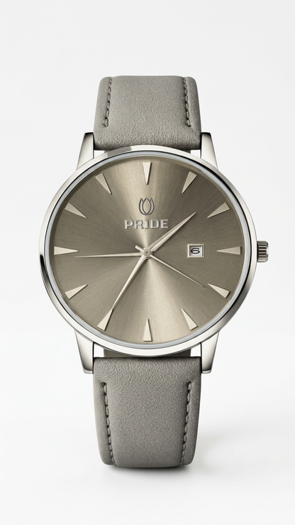 PRIDE_MT-A3898_Legacy_Edition_-_Premium_Men_s_Leather_Watch_Silver