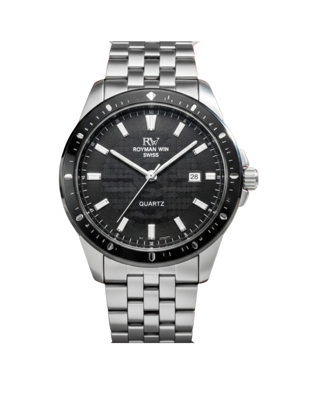 ROYMAN_WIN_RW-2061_black_Link_Bracelet_Men_s_Watch