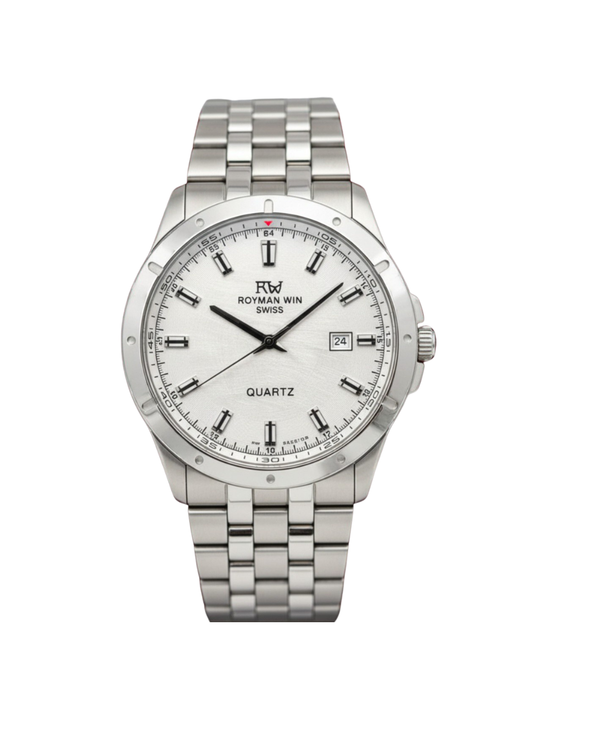 ROYMAN_WIN_RW-2061_white_Link_Bracelet_Men_s_Watch