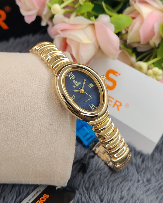 Sober Grace Series Authentic Ladies Luxury Blue Timepiece