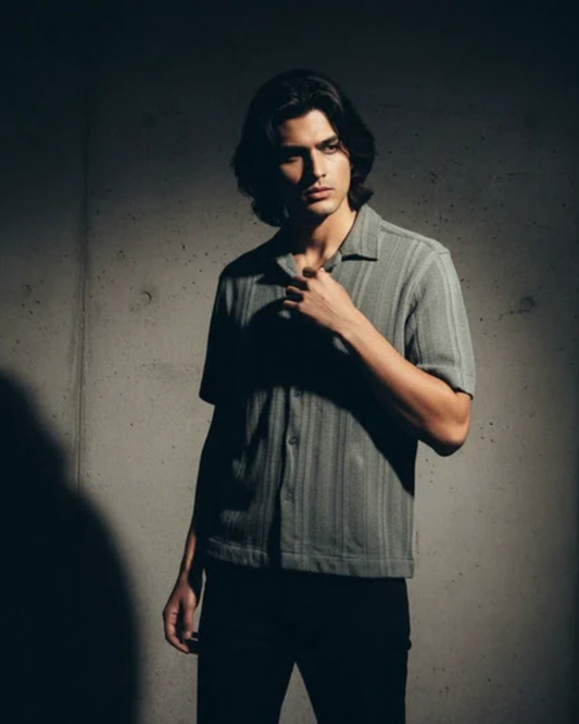 Baggy Shirt - Olive Green