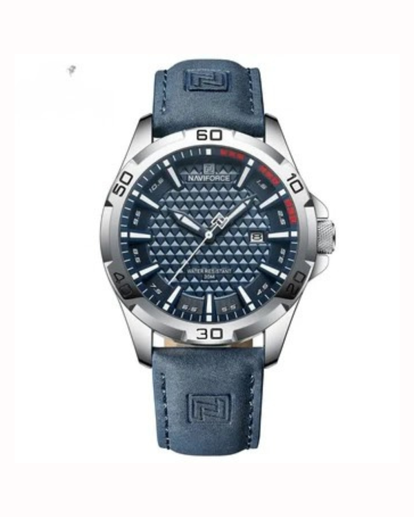 NAVIFORCE NF8023 Premium Genuine Leather Luxury Men’s Watch