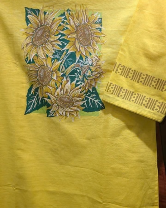 Premium Citrine Sunflower Three-Piece Set