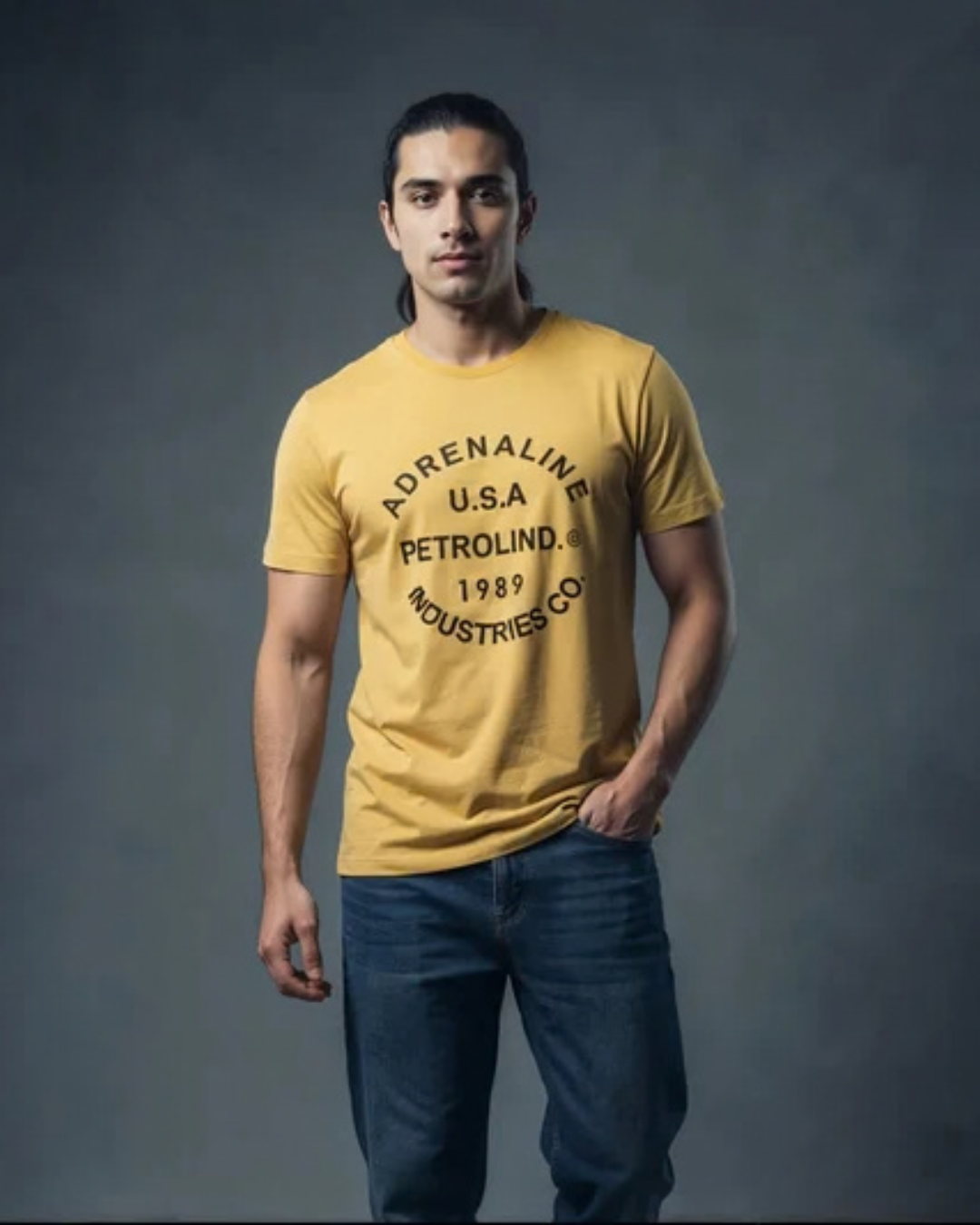Yellow - 100% Cotton Cool Tshirt