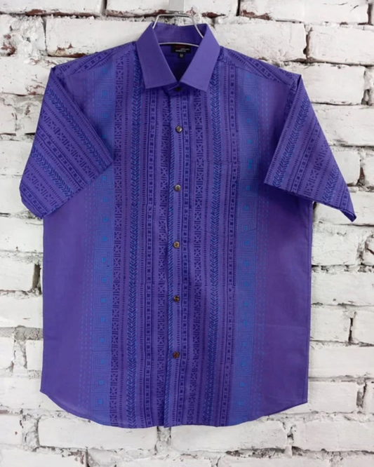 Premium Indigo Violet Heritage Shirt