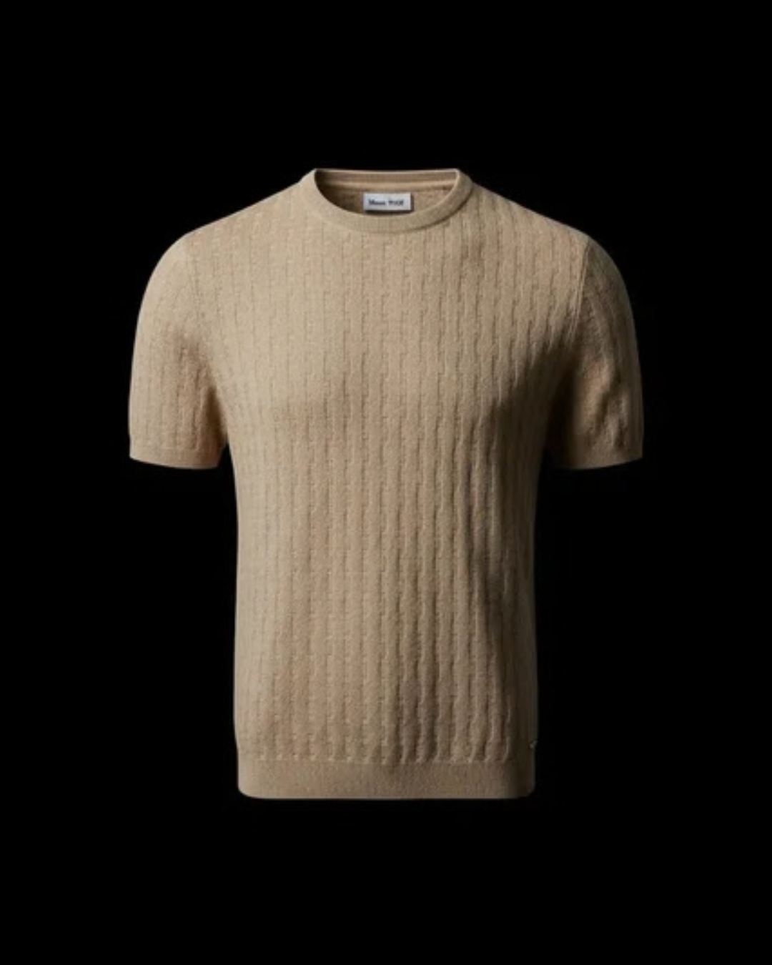 Beige - Knitted Tee Layman