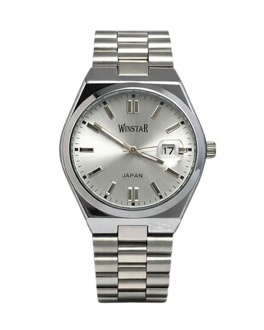 WINSTARWS-3283 Silver Dial Premium Men's Timepiece