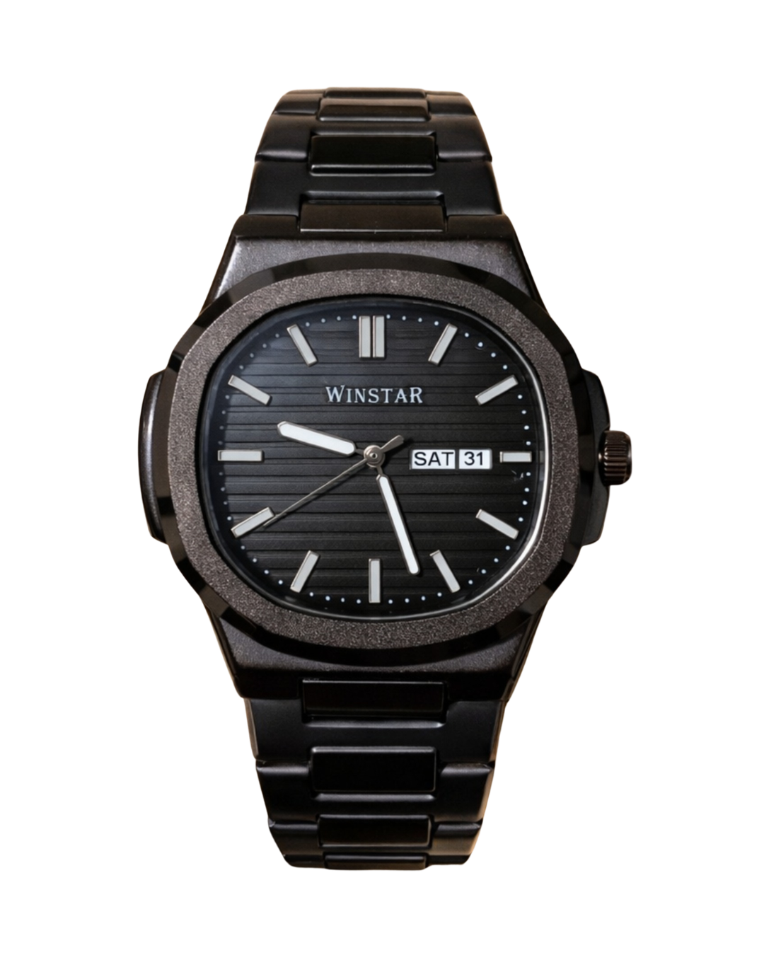 Winstar 13730 Men's Watch Black Stainless Steel