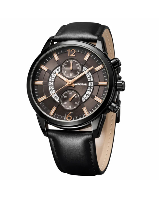 Winstar 913632 Black Dial Men's Watch