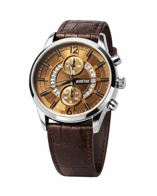 Winstar 913632 Chocolate  Dial Men's Watch