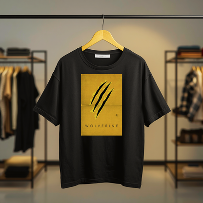 Wolverine Marvel Graphic Black T-Shirt