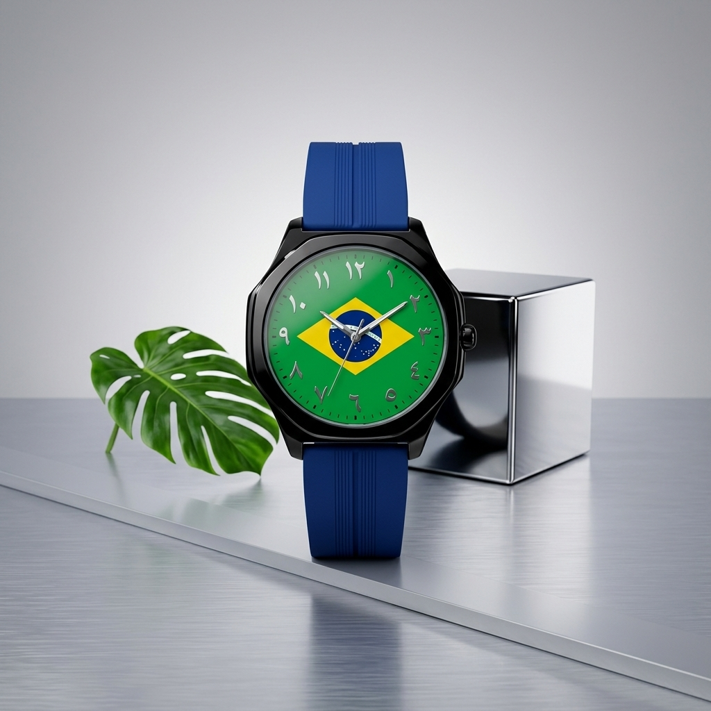 Brazil FIFA World Cup 2026 Watch - China Fiber Belt