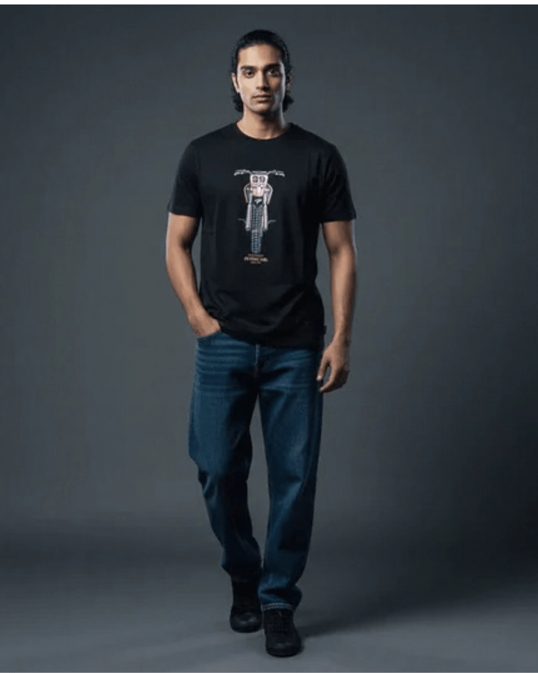 Black with Bike - Tshirt - Bangladesh Business Club