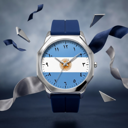 argentina blue_belt_silver_body