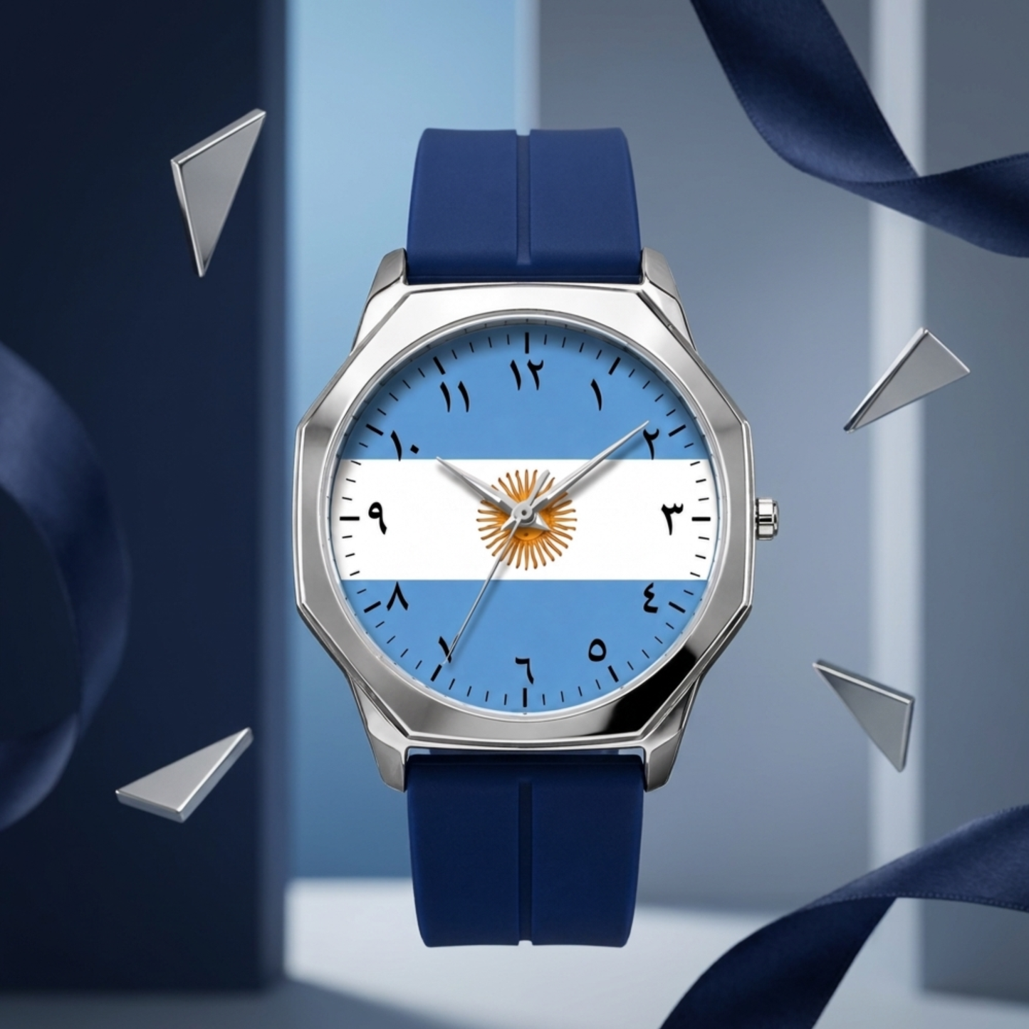 argentina blue_belt_silver_body