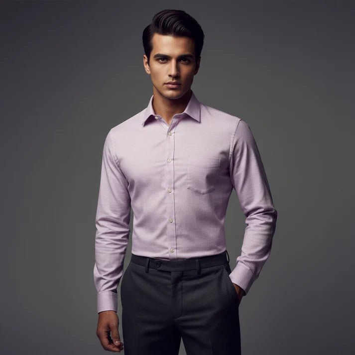 Bright Purple Shirt - Regular Fit - Bangladesh Business Club