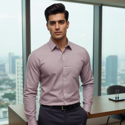 Bright Purple Shirt - Regular Fit - Bangladesh Business Club