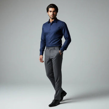Dark Blue Check Shirt - SB5 - Bangladesh Business Club