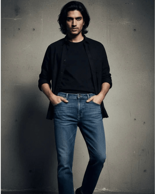 DARK NIGHT FADE BLUE - Relaxed Fit - Bangladesh Business Club