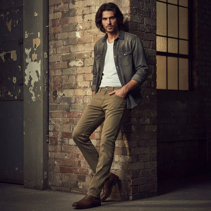 Khakhi Denim Relaxed fit Jeans - Bangladesh Business Club