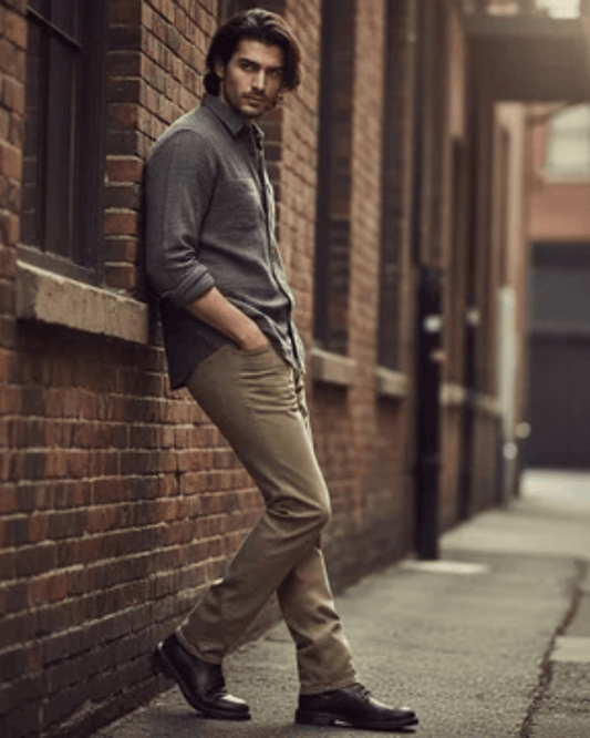 Khakhi Denim Relaxed fit Jeans - Bangladesh Business Club