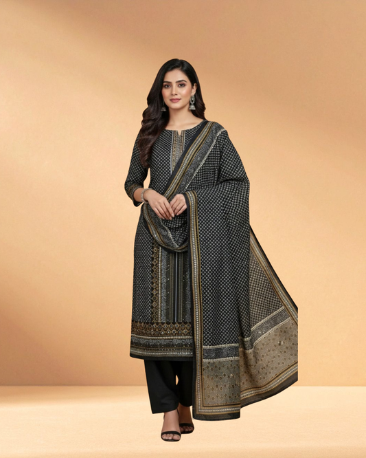 nted 3-Lahori Boutiques Steel Heritage Traditional PriPiece