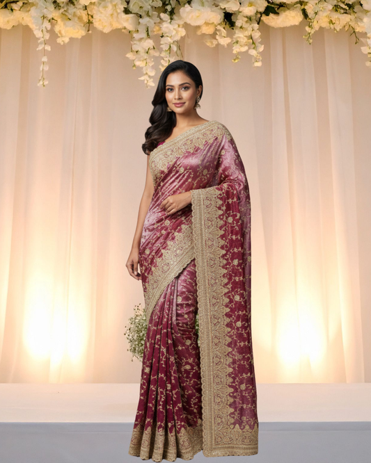 Elite Jimichu Silk Saree for Formal Occasions
