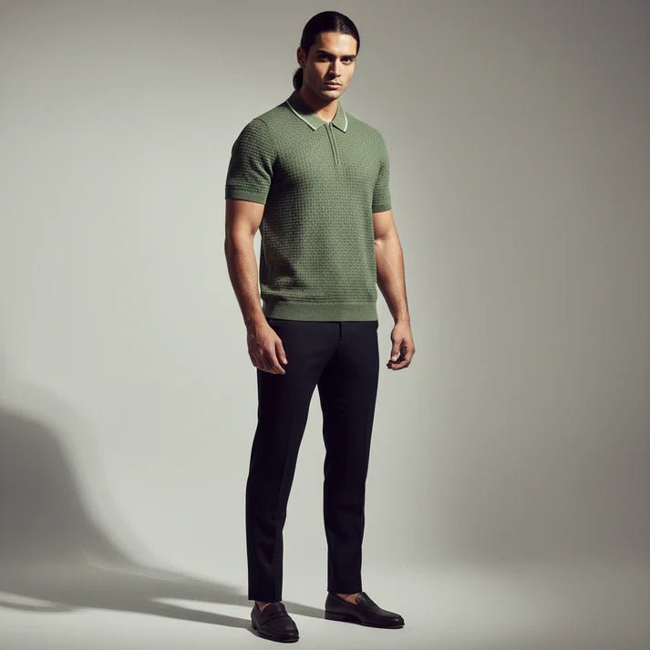 Olive Knitted Texture with JIP - Bangladesh Business Club
