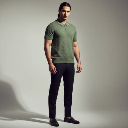 Olive Knitted Texture with JIP - Bangladesh Business Club