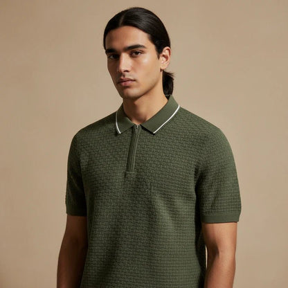 Olive Knitted Texture with JIP - Bangladesh Business Club