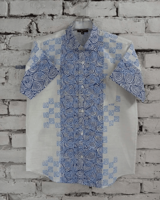 Premium Ash Grey Heritage Spiral Shirt - Bangladesh Business Club
