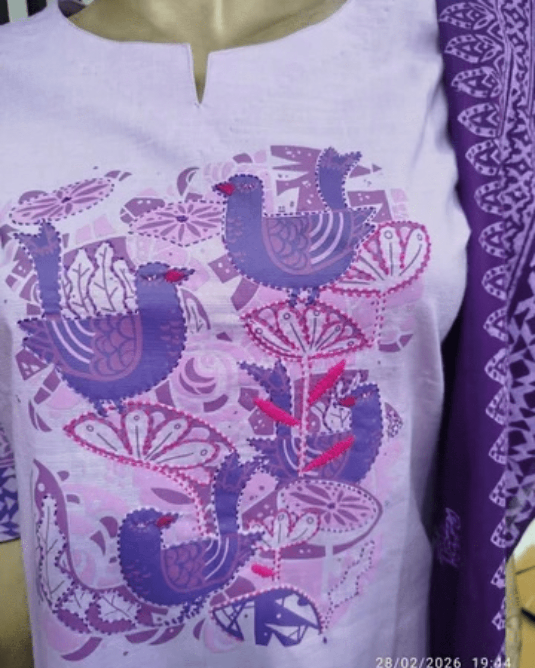 Premium Lavender Heritage Three - Piece - Bangladesh Business Club