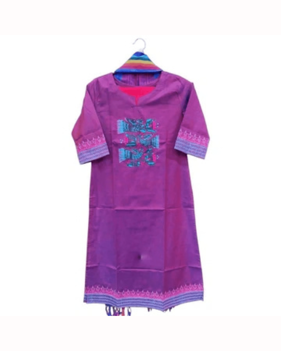 Premium Magenta Plum Heritage Three - Piece - Bangladesh Business Club