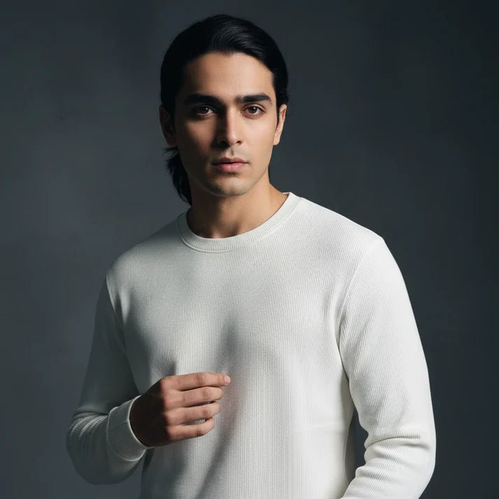 Ribbed White Tshirt - Bangladesh Business Club